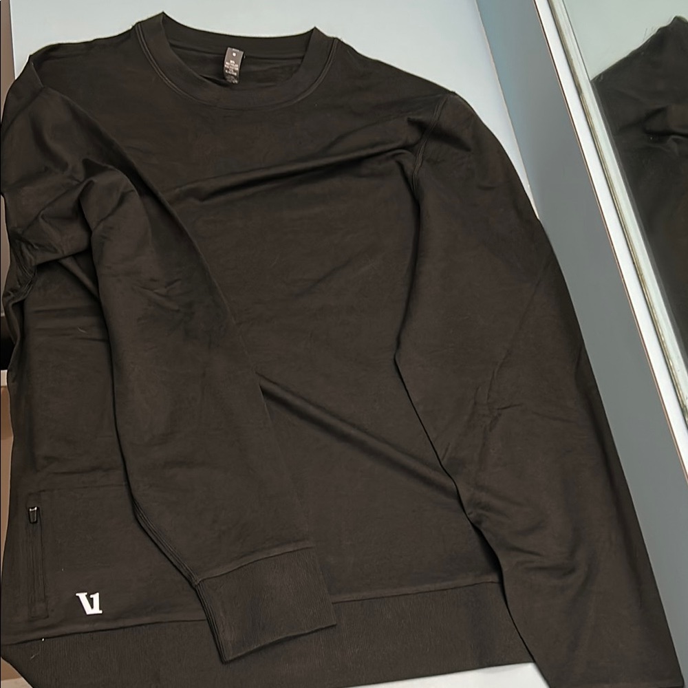 Vuori Ponto Performance Crew Size M Men’s Black NWT